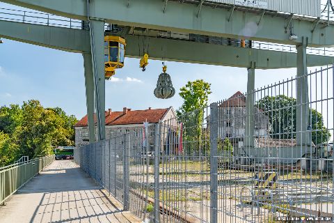 Gemeinde Mining Bezirk Braunau Ering-Frauenstein Verbund INnkraftwerk (Dirschl Johann) Österreich BR